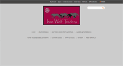 Desktop Screenshot of ironwolftraders.com